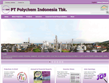 Tablet Screenshot of polychemindo.com